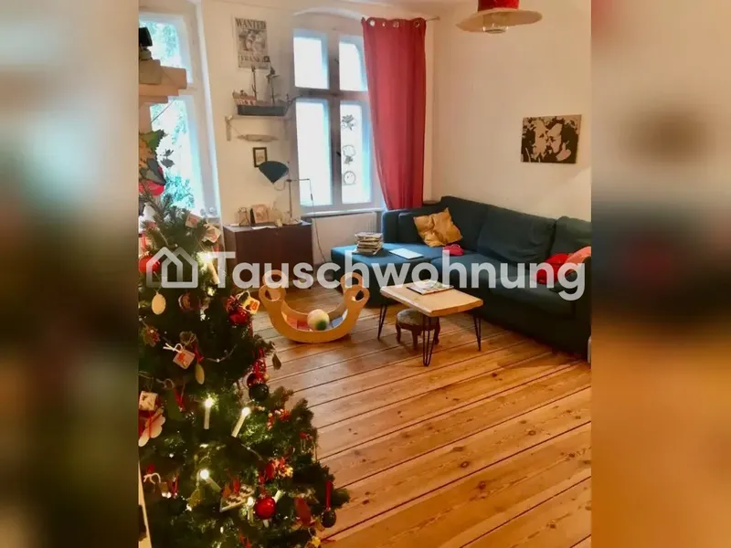 Tauschwohnung: Gemütlicher 2-Zimmer-Altbau gegen 3-5-Zimmer-Wohnung — photo 1